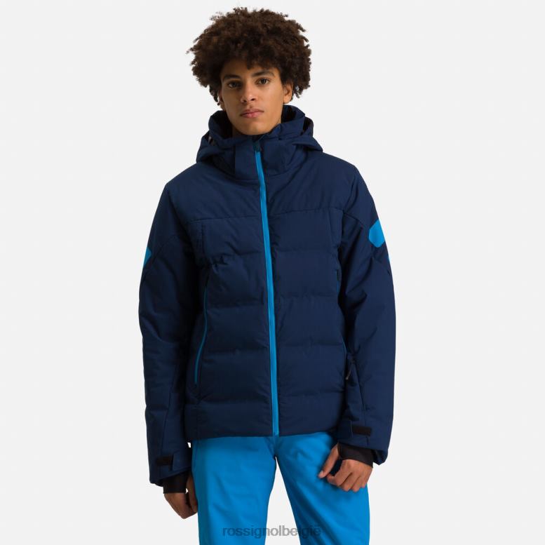 Heren vertrek ski-jas donkermarine toppen Rossignol NF00D130