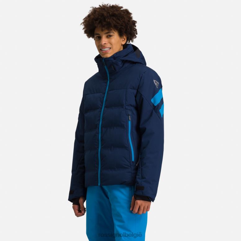 Heren vertrek ski-jas donkermarine toppen Rossignol NF00D130