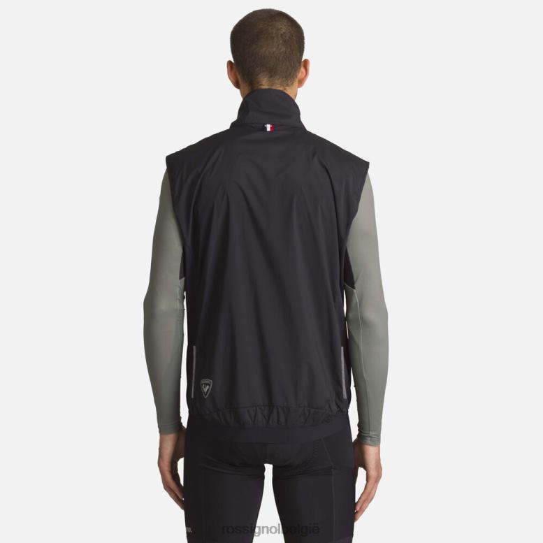 Heren lichtgewicht ademend vest zwart toppen Rossignol NF00D408