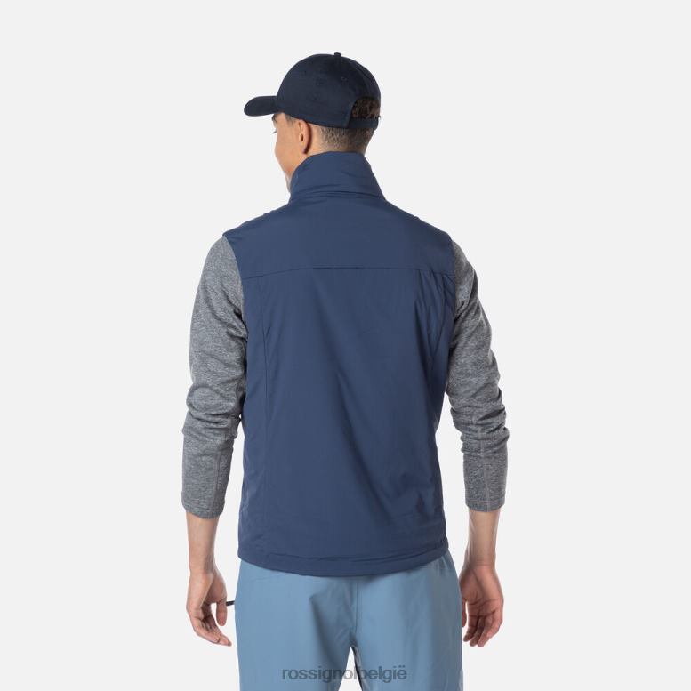 Heren vest aan de zijkant donkermarine toppen Rossignol NF00D406