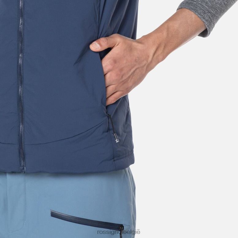 Heren vest aan de zijkant donkermarine toppen Rossignol NF00D406