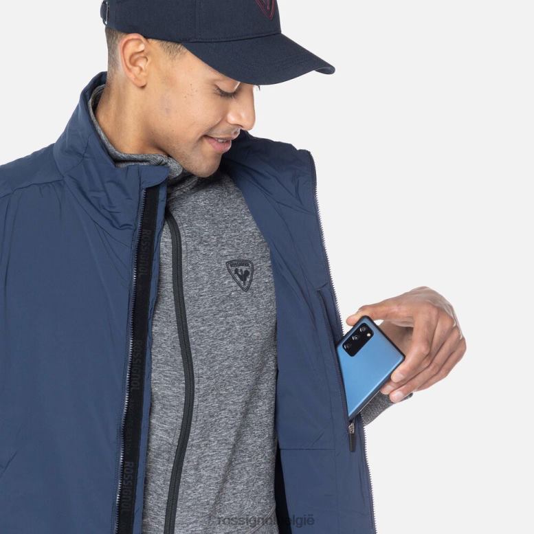 Heren vest aan de zijkant donkermarine toppen Rossignol NF00D406