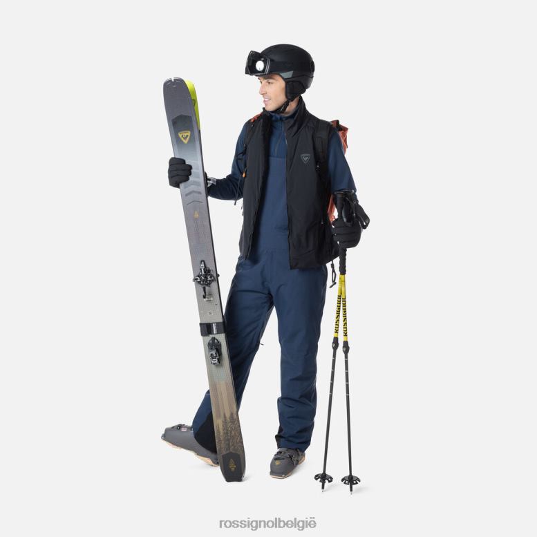 Heren vest aan de zijkant zwart toppen Rossignol NF00D343