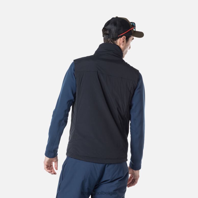 Heren vest aan de zijkant zwart toppen Rossignol NF00D343