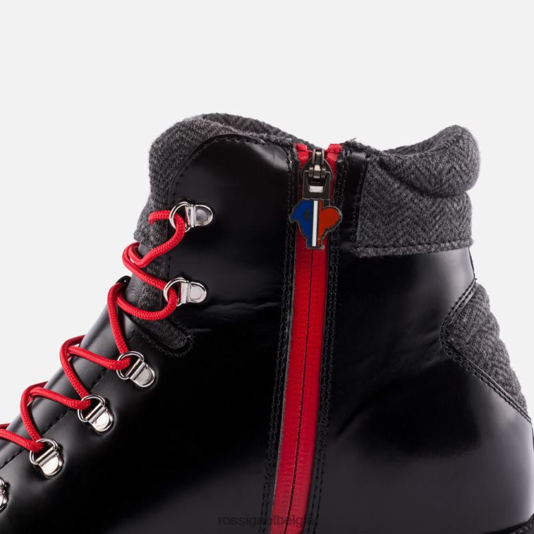 Heren Chamonix-laarzen uit 1907 glanzendzwart schoenen Rossignol NF00D170