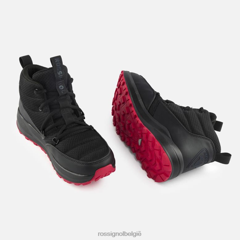 Heren après-skischoenen van het resort zwart schoenen Rossignol NF00D211