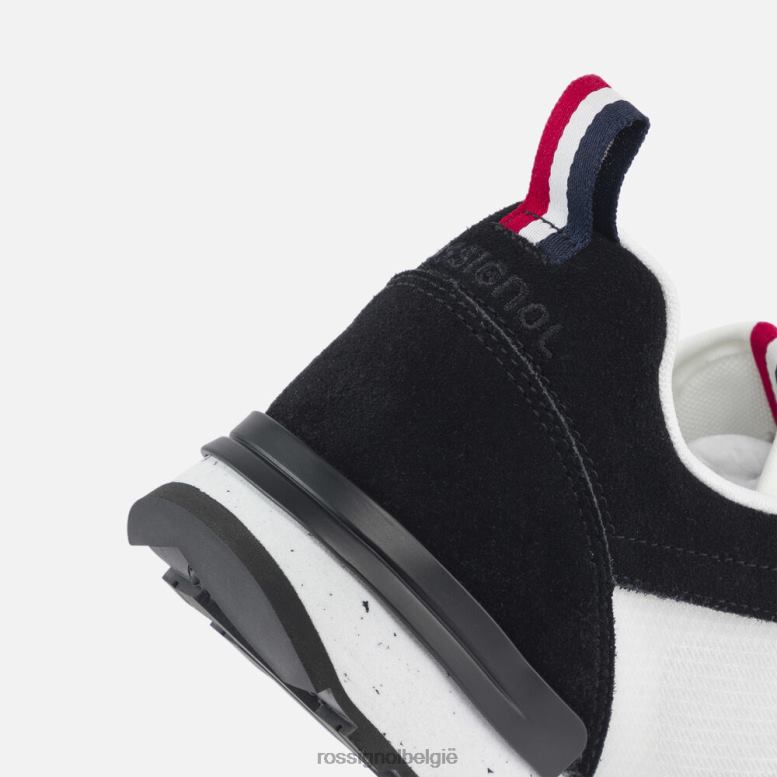 Heren Heritage speciale sneakers zwart wit schoenen Rossignol NF00D509