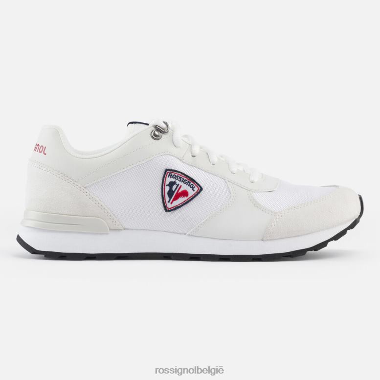 Heren erfgoed sneakers wit schoenen Rossignol NF00D16