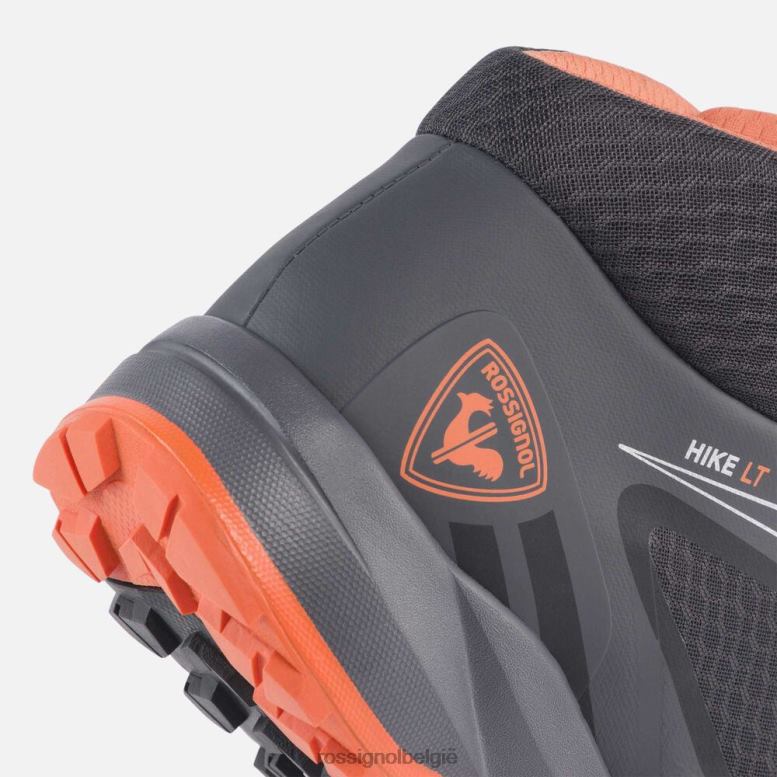 Heren lichtgewicht wandelschoenen donker grijs schoenen Rossignol NF00D317