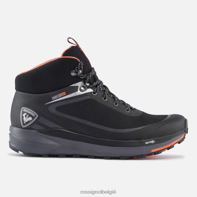 Heren waterdichte wandelschoenen zwart schoenen Rossignol NF00D154