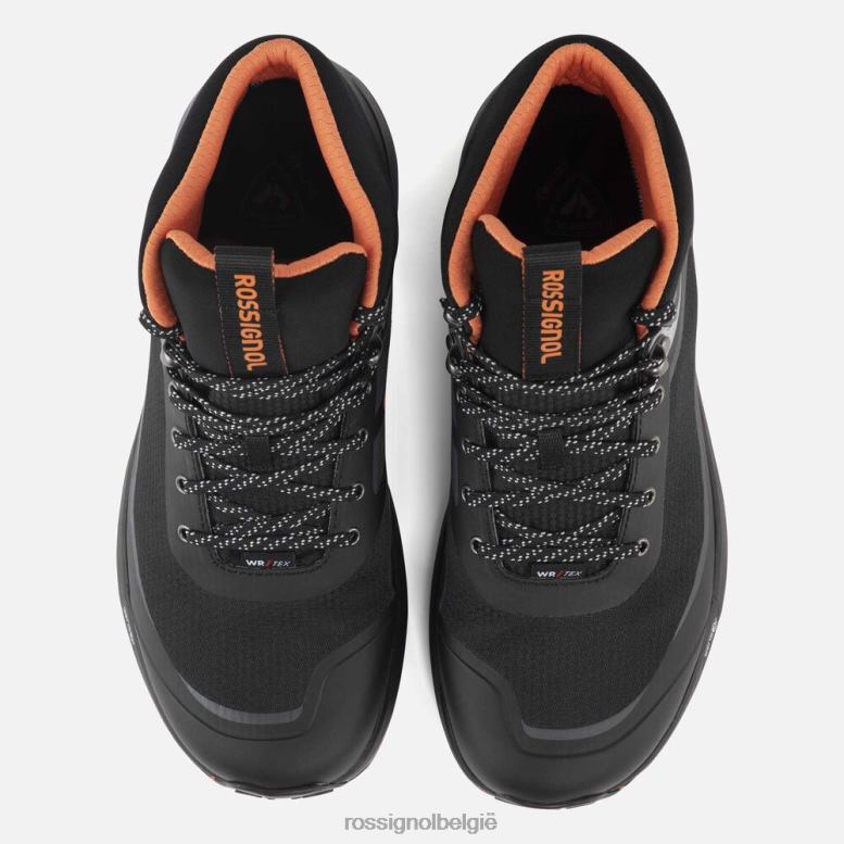 Heren waterdichte wandelschoenen zwart schoenen Rossignol NF00D154