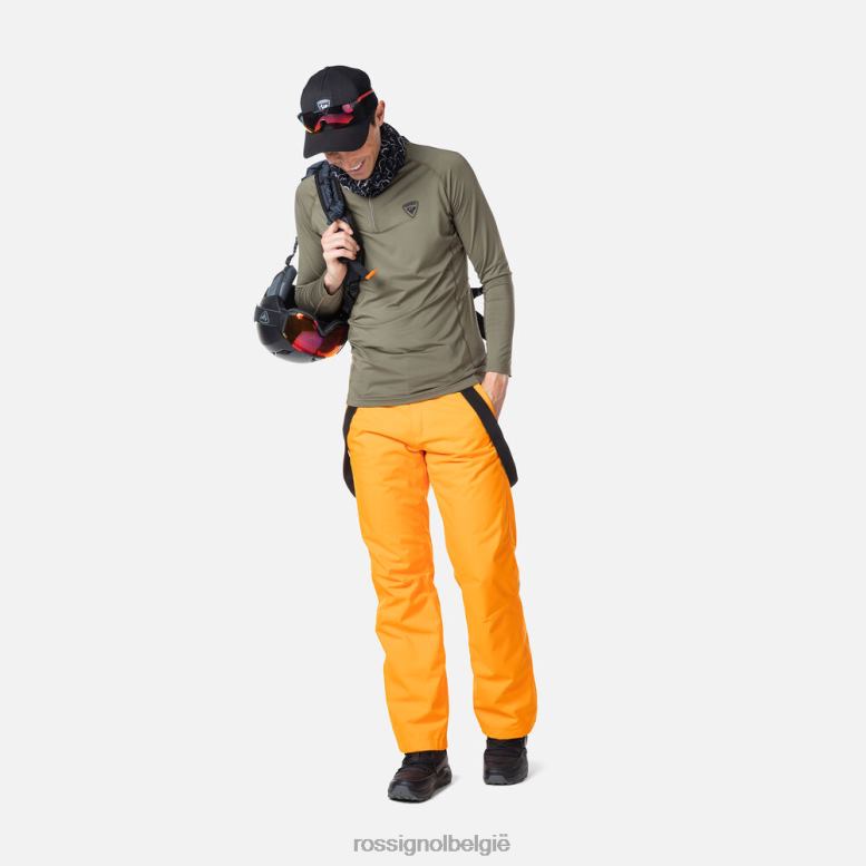 Heren Klassiek basislaagtopje met halve rits afb toppen Rossignol NF00D354