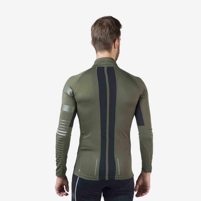 Heren poursuite basislaagtop met halve rits acinusblad toppen Rossignol NF00D366