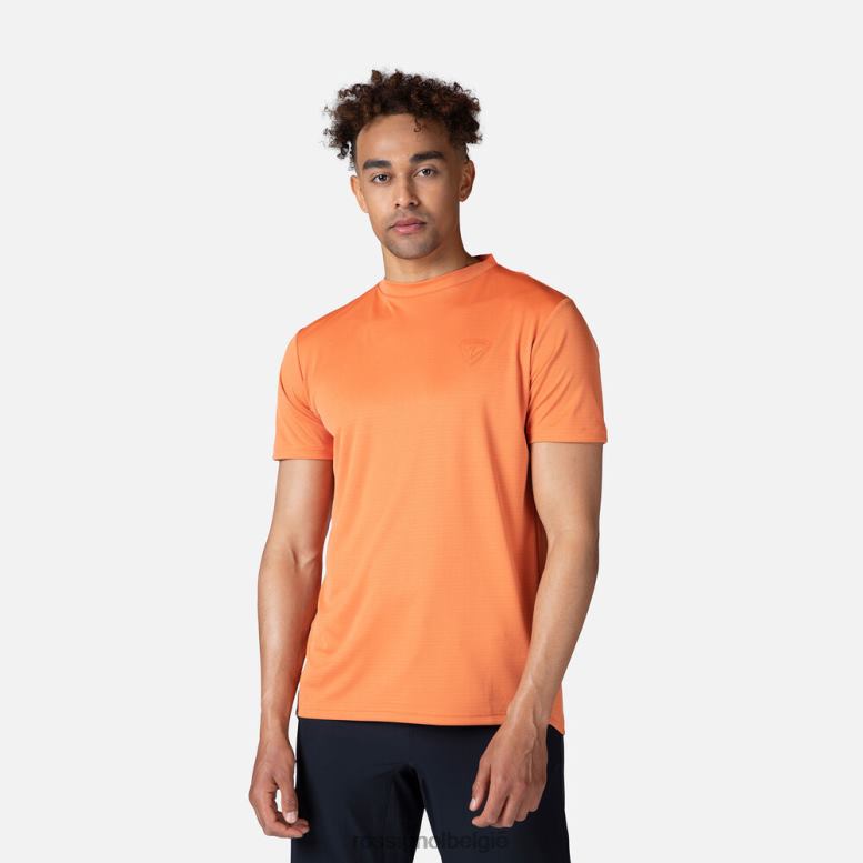 Heren actieve tee vlamoranje toppen Rossignol NF00D511