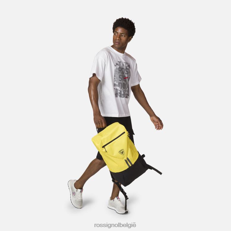 Heren comfortabel katoenen T-shirt met grafische print wit toppen Rossignol NF00D13