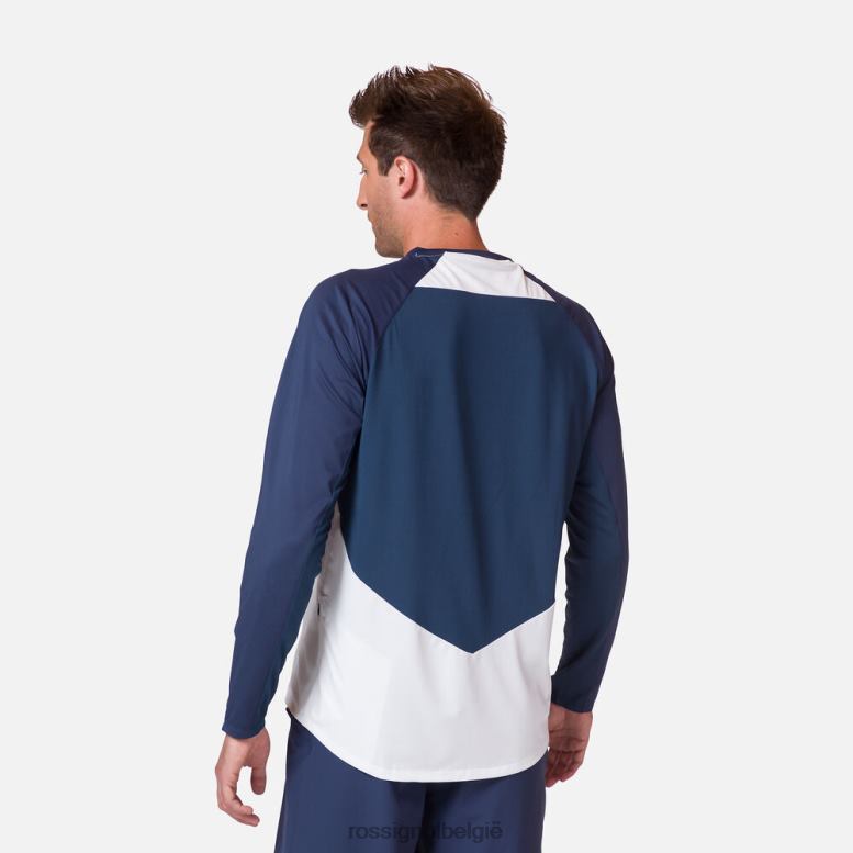 Heren jersey met lange mouwen, klassieke pasvorm bbr toppen Rossignol NF00D95