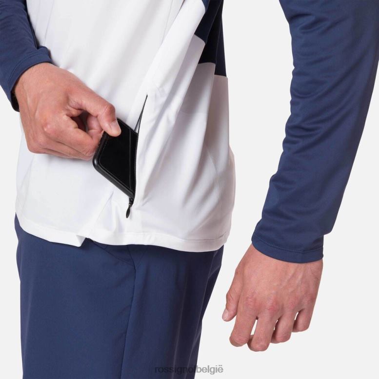 Heren jersey met lange mouwen, klassieke pasvorm bbr toppen Rossignol NF00D95