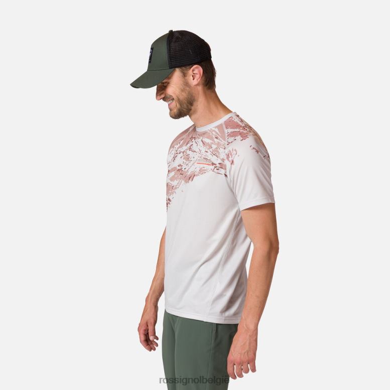 Heren lichtgewicht T-shirt kakiweb toppen Rossignol NF00D390