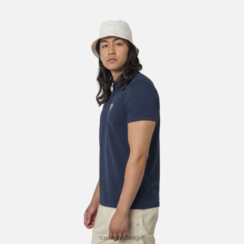 Heren logo-polo donkermarine toppen Rossignol NF00D290