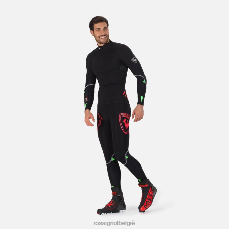 Heren infini compressie racetop neonrood toppen Rossignol NF00D569