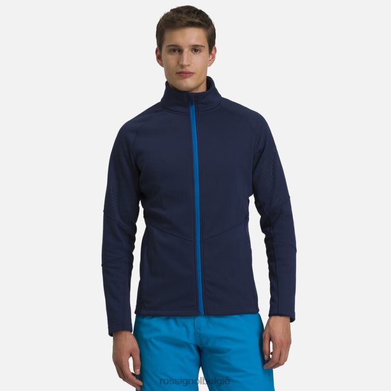 Heren klassieke klimlaag donkermarine toppen Rossignol NF00D644