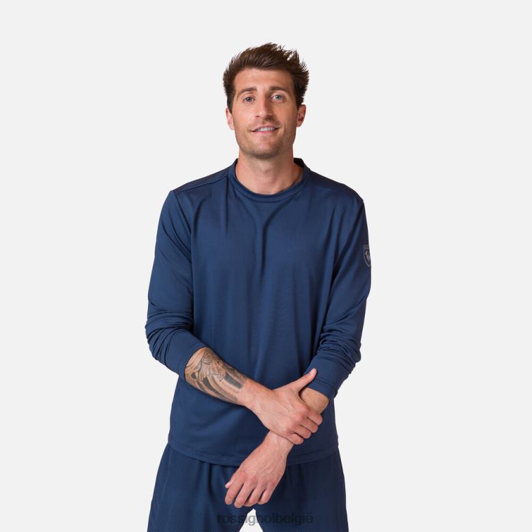 Heren lichtgewicht tussenlaag donker marine toppen Rossignol NF00D502