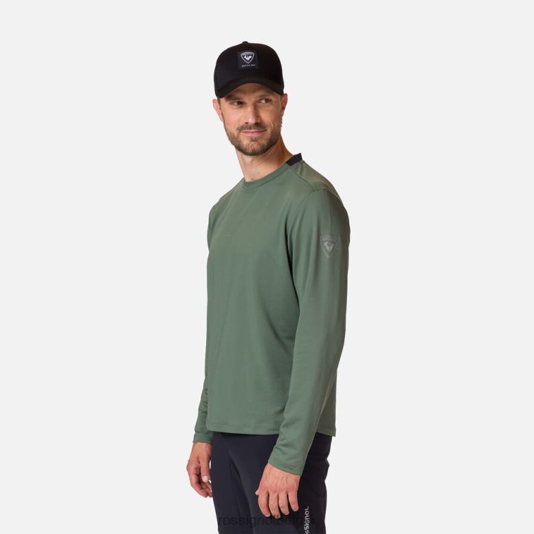 Heren lichtgewicht tussenlaag ebbenhout groen toppen Rossignol NF00D404