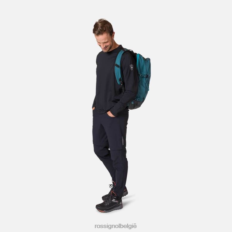 Heren lichtgewicht tussenlaag zwart toppen Rossignol NF00D401