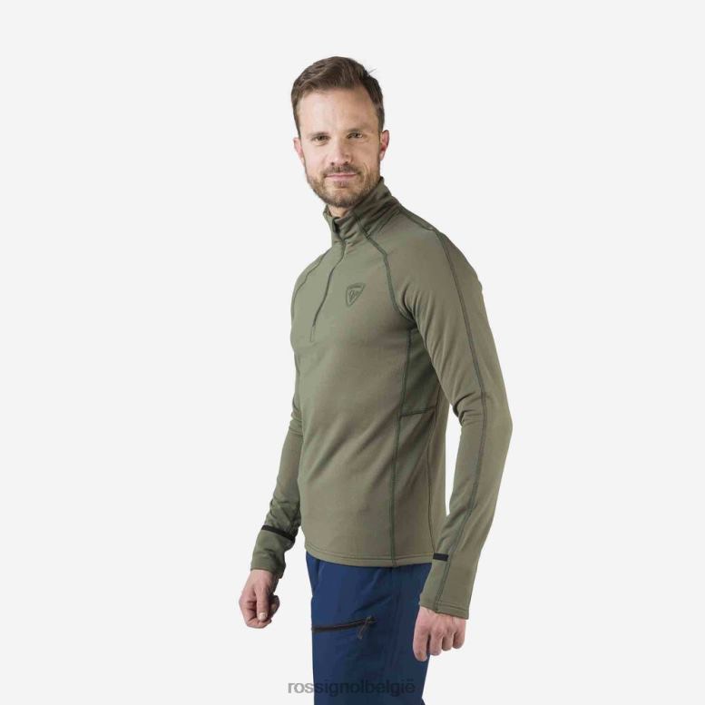 Heren skpr tussenlaag met halve rits acinusblad toppen Rossignol NF00D534