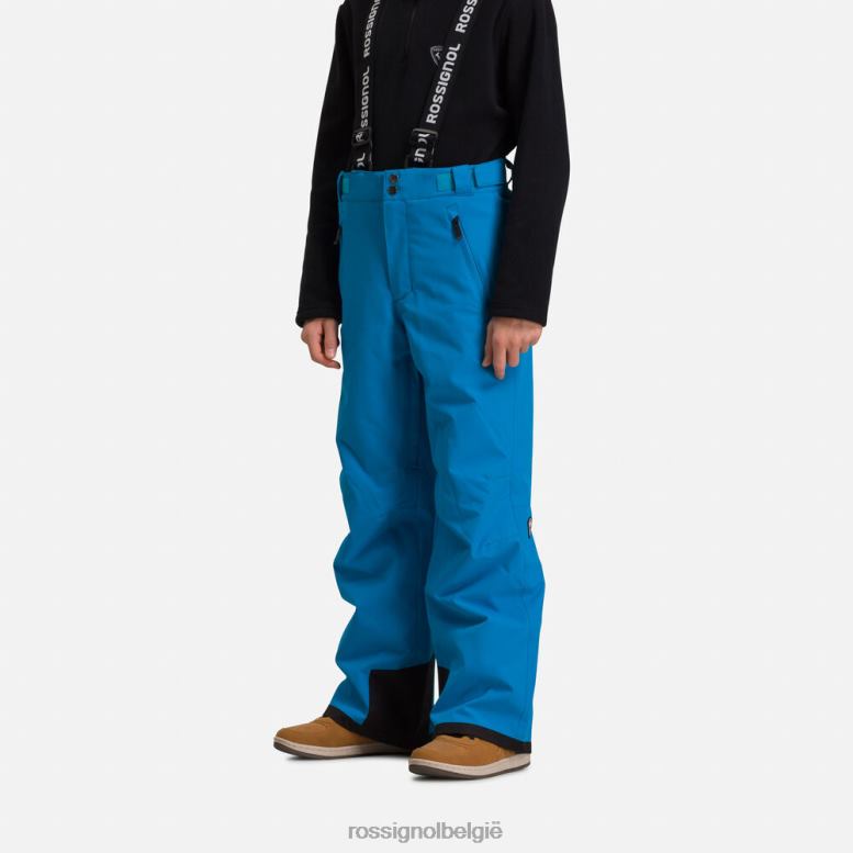 jongens Hiver skibroek blauw bodems Rossignol NF00D1233