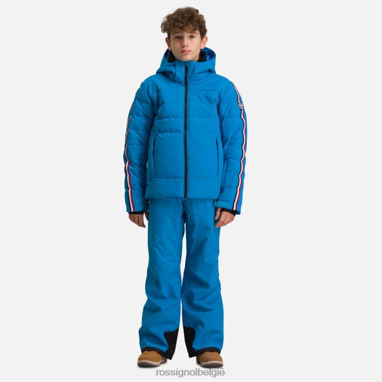 jongens Hiver polydown ski-jas blauw toppen Rossignol NF00D1231