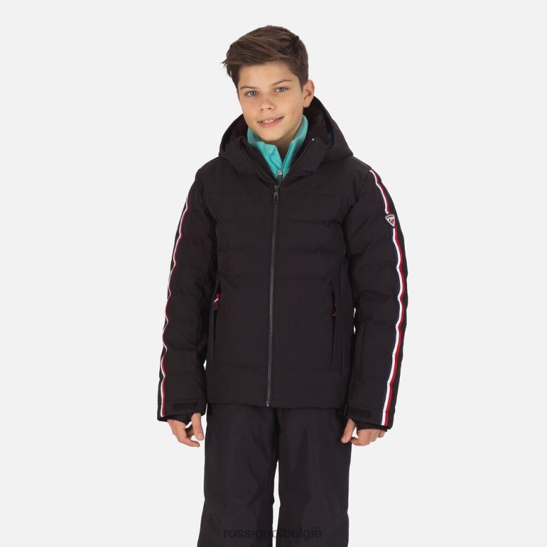 jongens Hiver polydown ski-jas zwart toppen Rossignol NF00D1201