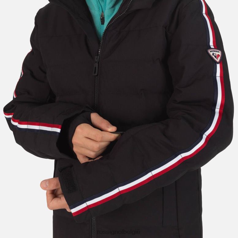 jongens Hiver polydown ski-jas zwart toppen Rossignol NF00D1201