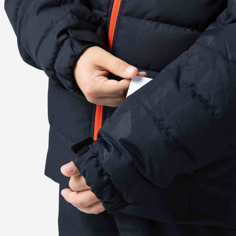 jongens rapide hero ski-jas zwart toppen Rossignol NF00D1222