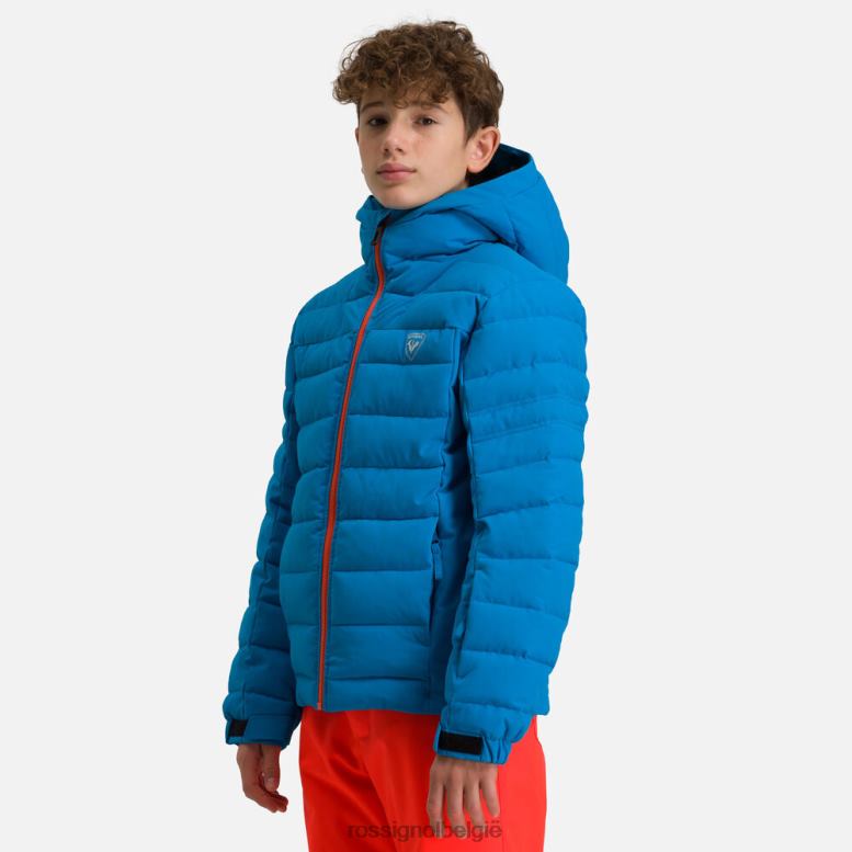 jongens rapide ski-jas blauw toppen Rossignol NF00D1209