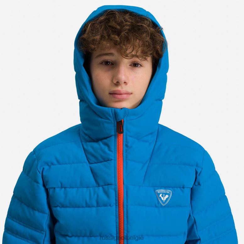 jongens rapide ski-jas blauw toppen Rossignol NF00D1209