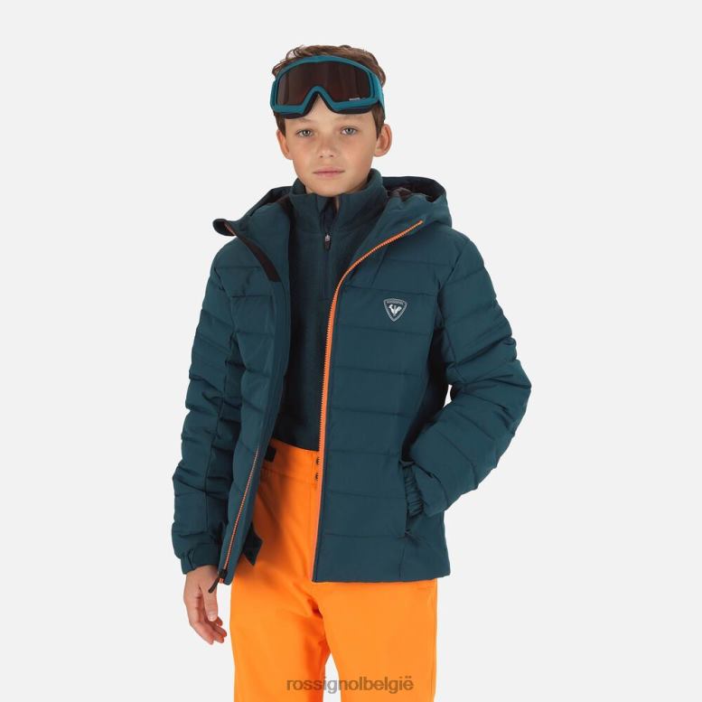 jongens rapide ski-jas diepblauw toppen Rossignol NF00D1168