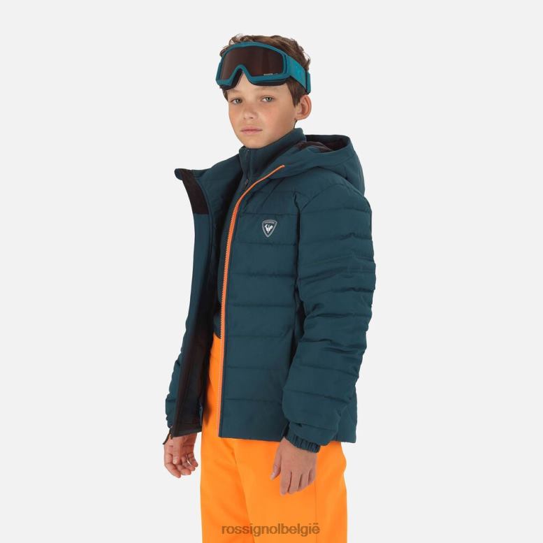 jongens rapide ski-jas diepblauw toppen Rossignol NF00D1168