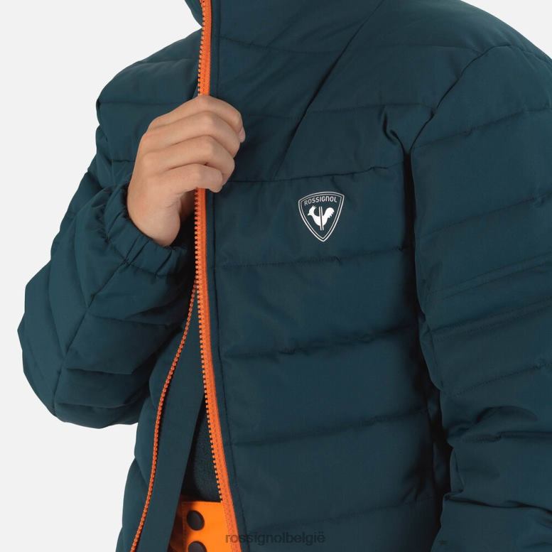 jongens rapide ski-jas diepblauw toppen Rossignol NF00D1168