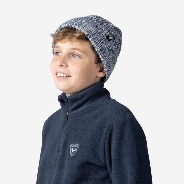 jongens Fleece top met halve rits donkermarine toppen Rossignol NF00D1134