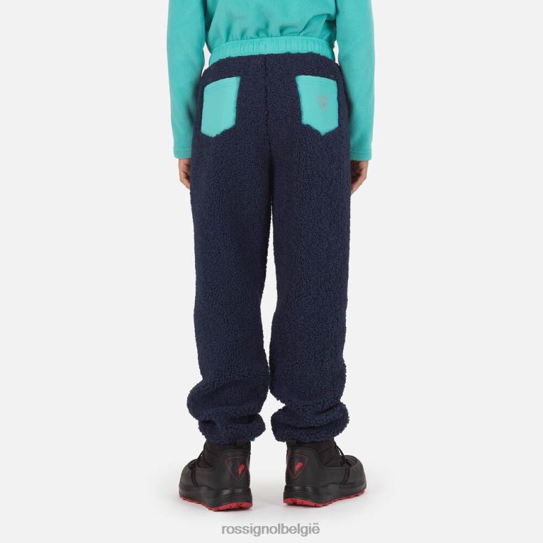 junioren fleece broek donkermarine bodems Rossignol NF00D1135