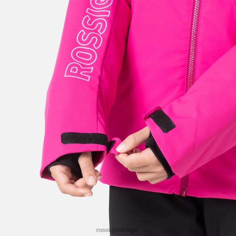 junioren ski jas orchideeroze toppen Rossignol NF00D1195