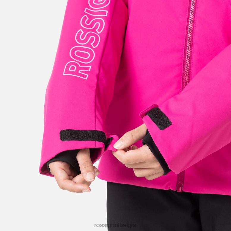 junioren ski jas orchideeroze toppen Rossignol NF00D1195
