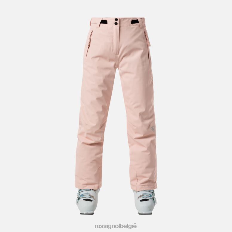 meisjes ski broek poederroze bodems Rossignol NF00D1197
