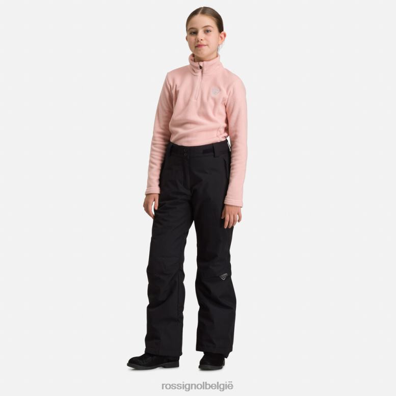 meisjes ski broek zwart bodems Rossignol NF00D1186