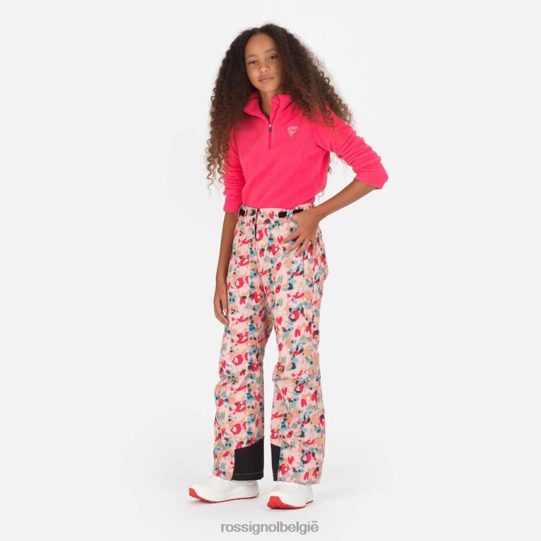 meisjes skibroek met print pop dierlijker bodems Rossignol NF00D1237