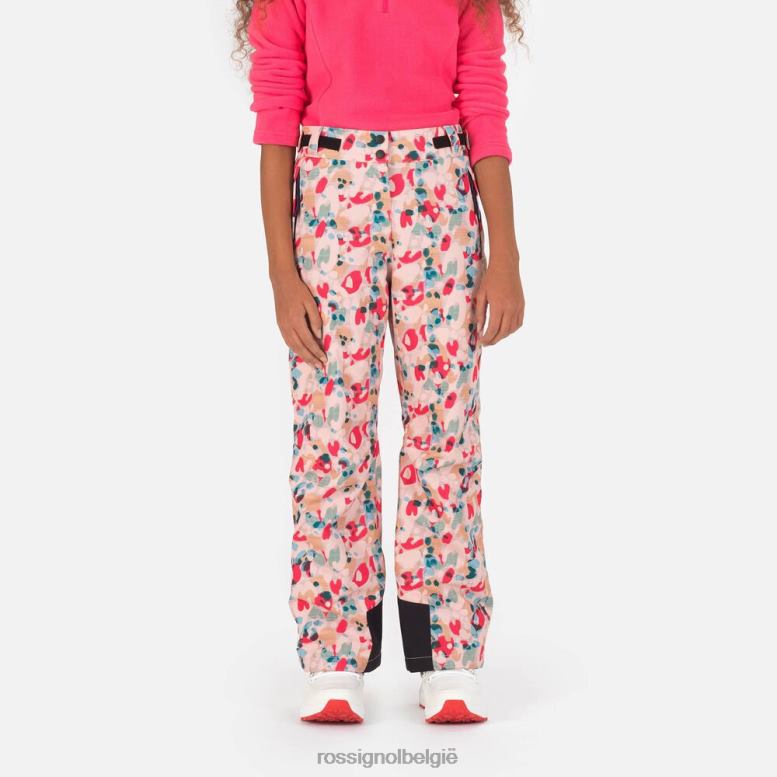 meisjes skibroek met print pop dierlijker bodems Rossignol NF00D1237
