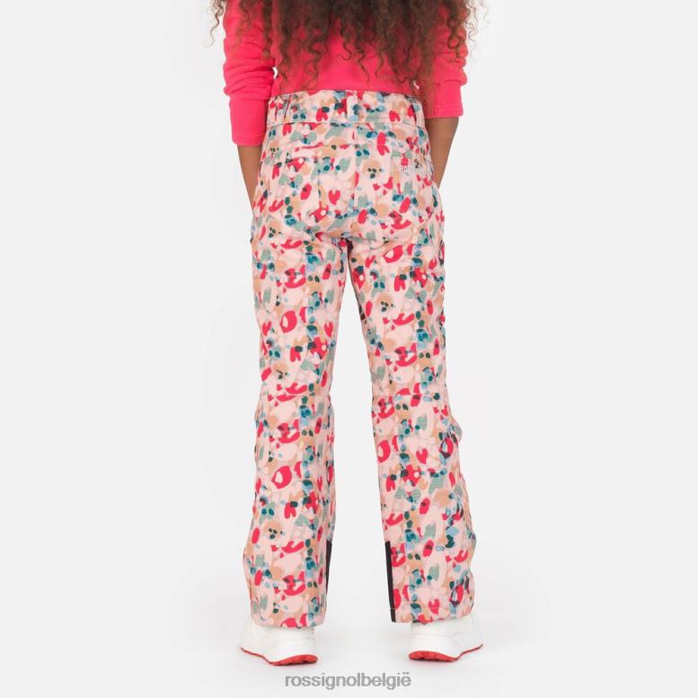 meisjes skibroek met print pop dierlijker bodems Rossignol NF00D1237