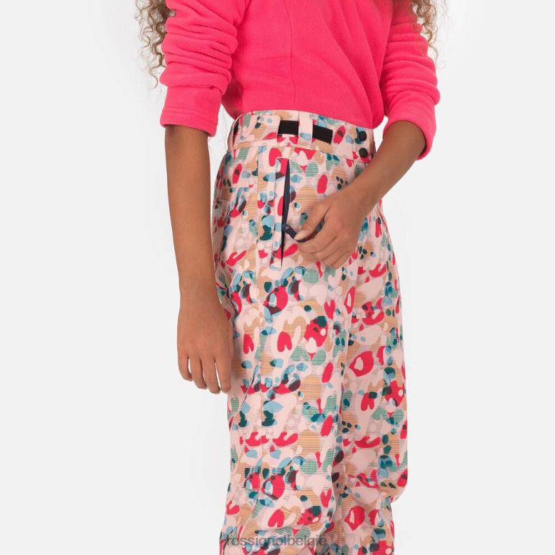meisjes skibroek met print pop dierlijker bodems Rossignol NF00D1237