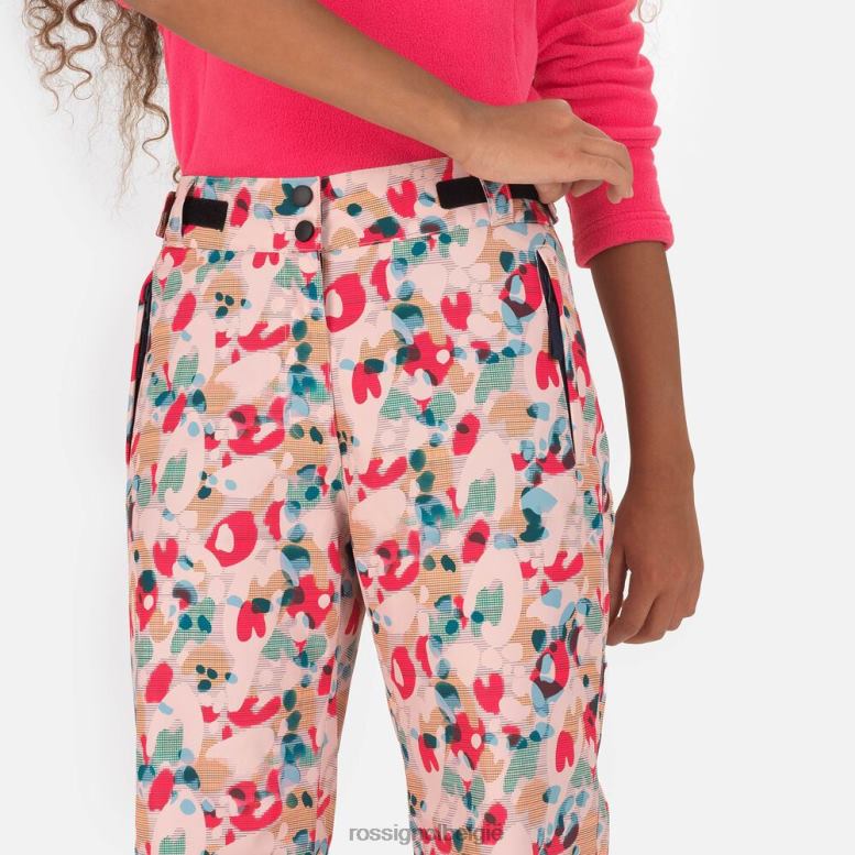 meisjes skibroek met print pop dierlijker bodems Rossignol NF00D1237